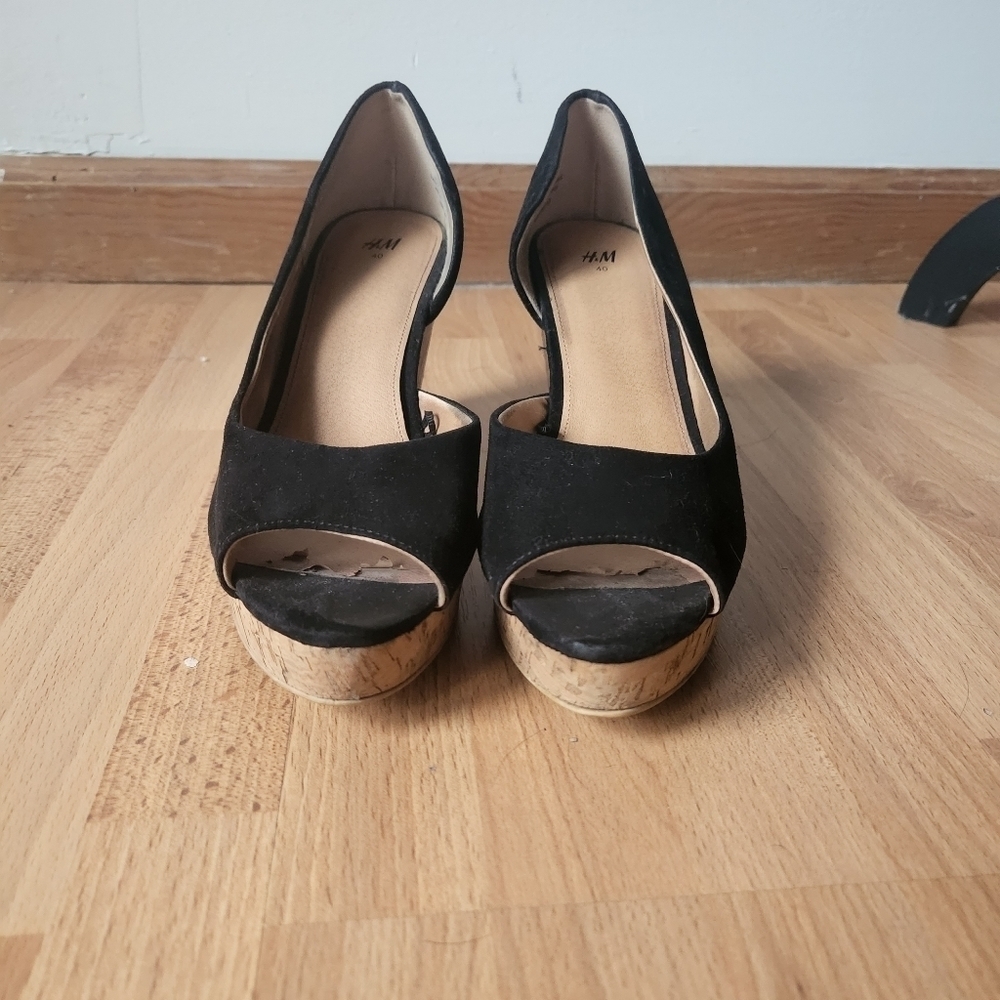 H&M peeptoe wedges - Picture 4 of 8